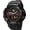 A Red, variant on Mens Analog Digital Dual Display Sports Watches Military Multifunctional 50M Waterproof LED Watch with Alarm Stopwatch Backlight 12H/24H Outdoor Running Swimming