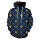 thumbnail image 1 of Sudadera con capucha y cremallera para hombre, con estampado abstracto, divertida, de gran tamaño, de manga larga, estilo Harajuku, con estampado 3D, estilo hip hop, ropa de calle, moda para adolescen, 1 of 6