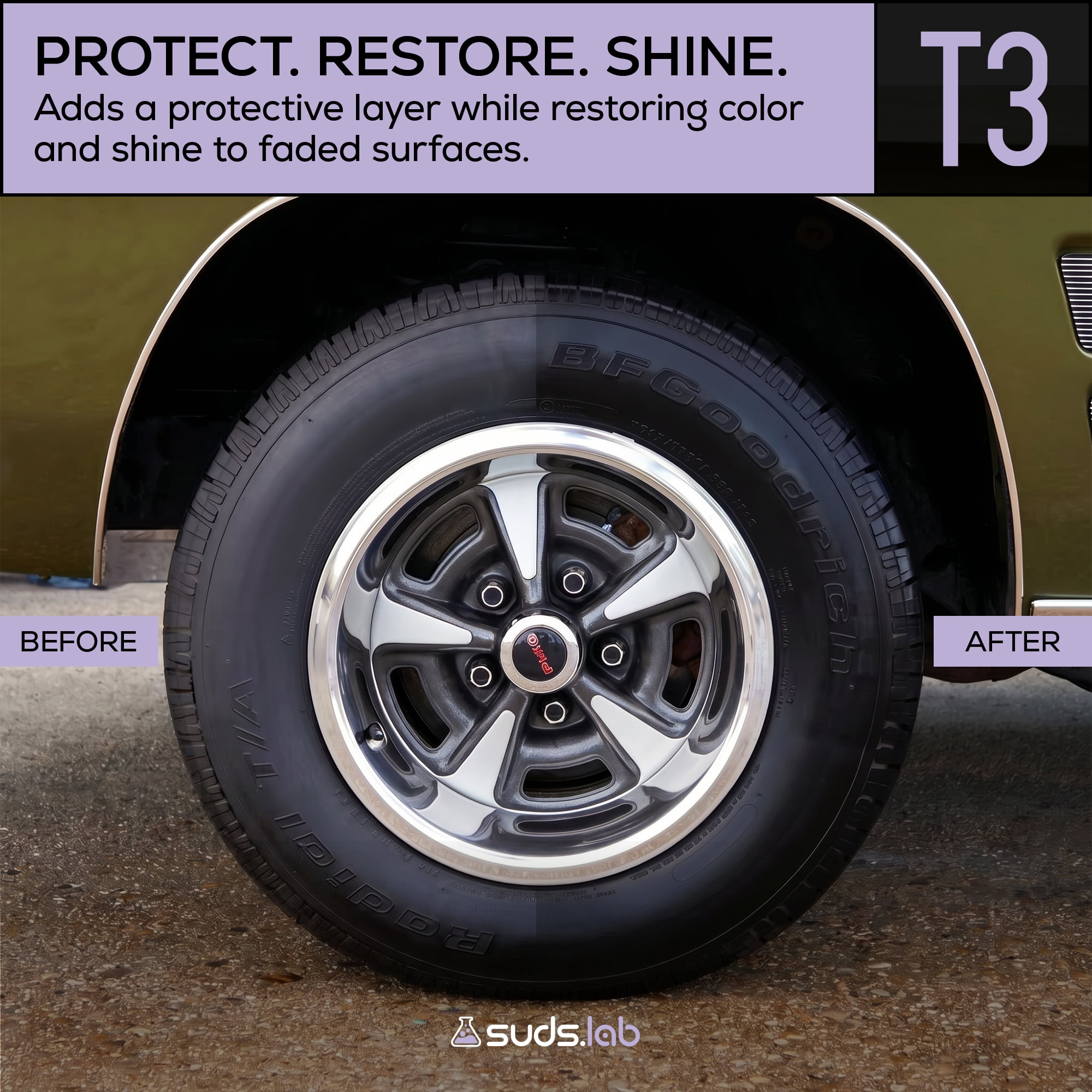 Suds Lab T3 Tire and Trim Dressing 32 fl oz