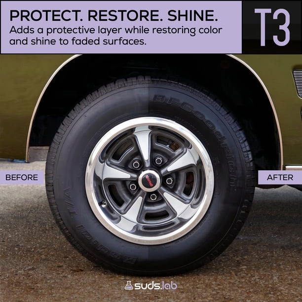 Suds Lab T3 Tire and Trim Dressing 32 fl oz - Walmart Business