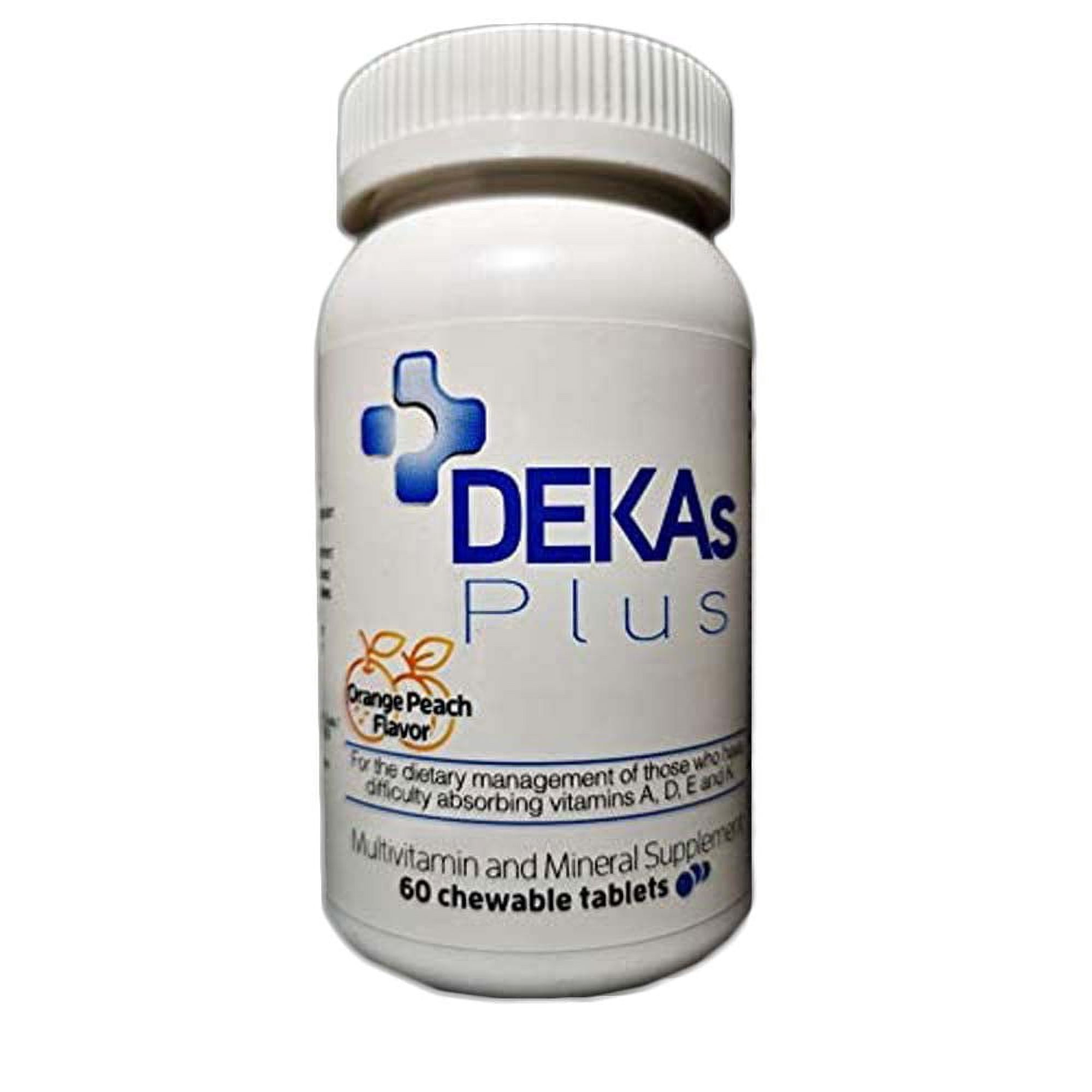 Dekas Plus Multivitamin Supplement Chewables, 60 Count