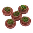 thumbnail image 1 of 5 piezas de plantas modelo de bonsái para kits de construcción arena 1:50 O Yotijar Camas de flores cuadradas en miniatura, 1 of 7