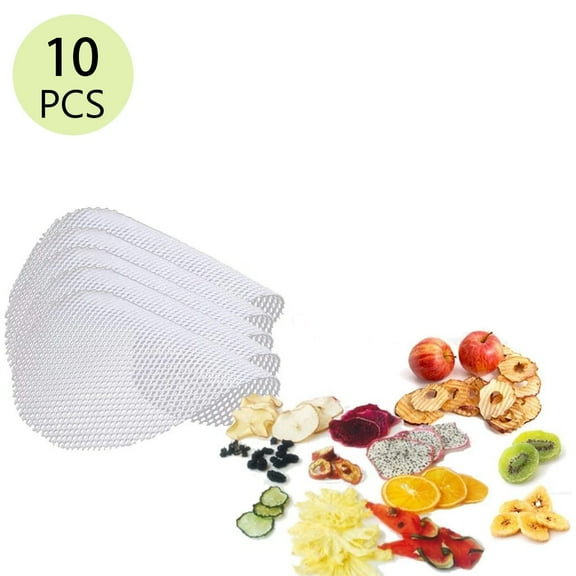 10Pcs Silicone Steamer Mats Round Bamboo Steamer Linings Food Safe