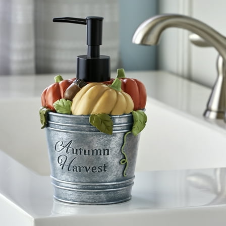 SKL Home Harvest Bucket Soap & Lotion Pump Dispenser