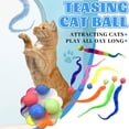thumbnail image 3 of Up to 60% off! PawCasa Bouncy Ball with Tail Cat Toys Magic Worm with Ball T6G0 Toy For Cats, 3 of 8