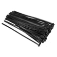 thumbnail image 4 of Uxcell Bridas de Cable Reutilizables Bridas de Cable Ajustables Envolturas de Cable de Nylon 15.75" x 0.29" Negras 100pcs, 4 of 5