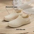 thumbnail image 4 of XIMIN Women's Waterproof Non Slip Lightweight Chef Shoes Food Service Kitchen Shoes Slip On Gardening Shoes Outdoor Footwear for Camping and Yard Work, 4 of 7