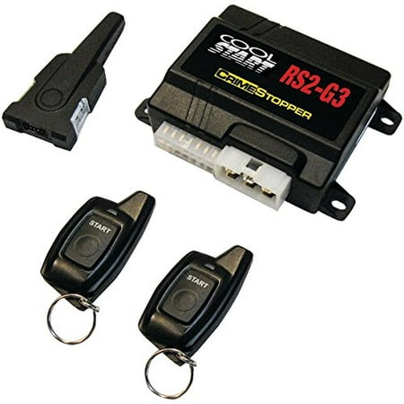 Crimestopper RS2-G3 Cool Start 2-Way FM/FM LED Single-Button Remote Start and Keyless Entry