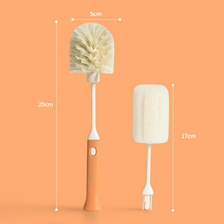 

Bottle Brush with Long Handle Flexible Portable Water Bottle Cleaner for Washing Containers