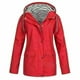 thumbnail image 1 of Abrigo impermeable para mujerRojo2XL, 1 of 1