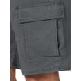 thumbnail image 5 of Wrangler® Men's and Big Men's 10" Relaxed Fit Cargo Shorts with Stretch, 5 of 7