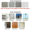 thumbnail image 4 of 10M/Roll Brushed  Self-adhesive Waterproof Windowsill Waist Line Wallpaper Waveguide Line Wall Border Sticker Skirting Line BLACK 5CM X 10M, 4 of 8