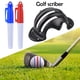 thumbnail image 3 of WDOplteas Pelota Golf Line Liner Marker Pen Plantilla Alineación Marcas Ayudas Herramientas (Negro), 3 of 9