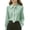 Mint Green, variant on Women's Work Blouse Tie Neck Long Sleeve Shirts Button Down Elegant Formal Outfits Office Business Top (XL, White)