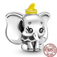 thumbnail image 1 of Original 925 Sterling Silver Dog cat Girl princess Series beads fit pandora 925 Original Bracelet disney beads for women jewelry Gao Jinjia LED, 1 of 2