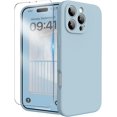 thumbnail image 1 of for iPhone 16 Pro Max Case, Liquid Silicone Case with Camera Protection Soft Gel Rubber Cover with Microfiber Lining Shockproof Protective Phone Case for iPhone 16 Pro Max 6.9", Light Brown, 1 of 5