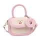 thumbnail image 2 of 1 juego de materiales para hacer bolsos de hombro, carteras y bolsos cruzados de piel sintética para manualidades. Rosa, 2 of 9