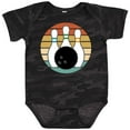 thumbnail image 3 of Inktastic Bowling Pins Ball Bowler Retro Sunset Boys or Girls Baby Bodysuit, 3 of 5