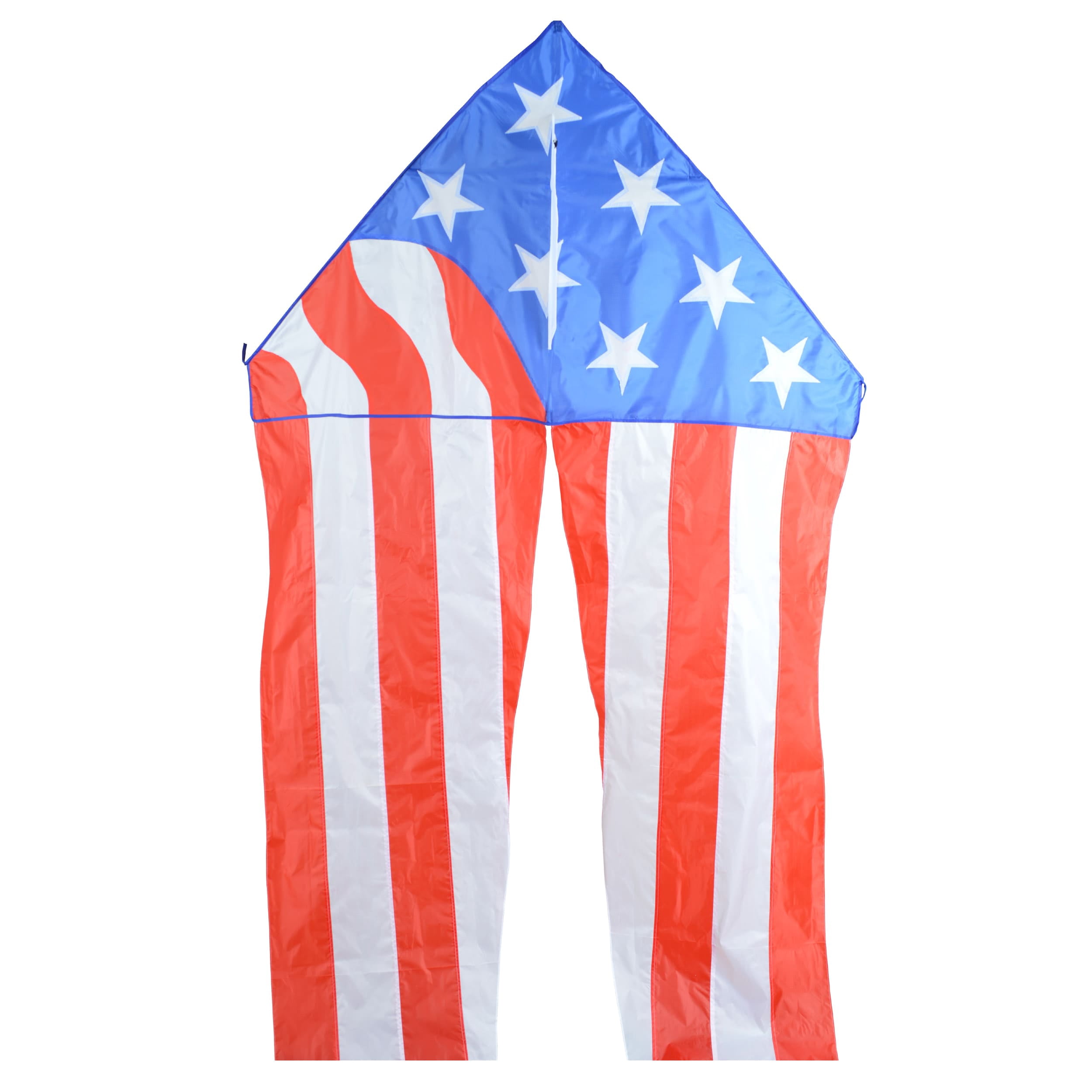 Patriotic Delta Kite With Tails