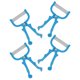 thumbnail image 1 of BESTYASH 4Ud Herramienta De Depilación Facial Manual Con Resorte Para Eliminación De Vello En Mentón Y Azul, 1 of 6