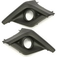 thumbnail image 5 of Kojem Pair Fog Light Bezel Compatible with 2018-2020 Subaru Crosstrek Replacement for 57731FL092 57731FL082 SU1038121 SU1039121 Driving Lamp Trim Cover W/ Fog Light hole (Pair), 5 of 6