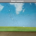 thumbnail image 6 of Ambesonne World Map Place Mats Set of 4, Colored Clouds in Sky, Standard Size, Blue Green White, 6 of 6