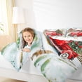 thumbnail image 4 of Feelyou Christmas Farmhouse Truck Full Size Comforter Sets, Xmas Tree Bedding Comforter Set, Teenager Kids Boys Girls Reversible Bedding Sets, Luxury Bedroom Decor, 3pcs, 4 of 8