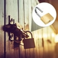 thumbnail image 3 of Solid Brass Locks, Mini Padlock Small Padlock Solid Brass Locks with 2 Keys for Luggage Lock, Backpack, Gym Locker Lock, Suitcase Lock, Classroom Matching Game and More (12 Pieces), 3 of 6