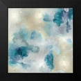thumbnail image 2 of Mitchell, Lauren 15x15 Black Modern Framed Museum Art Print Titled - Aqua Movement III, 2 of 5
