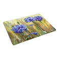 thumbnail image 2 of MKHERT Cornflower Flower Oil Painting Doormat Rug Home Decor Floor Mat Bath Mat 23.6x15.7 inch, 2 of 3
