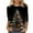 A03 Multicolor, variant on bnaln Christmas Sweatshirts for Women Xmas Tree Printed 3/4 Length Sleeve Shirts Round Neck Loose Fit Tunic Blouses Plus Size T-Shirt Casual Pullover Tops Xmas Jumpers Holiday Tops