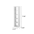 thumbnail image 3 of Better Homes & Gardens 5 - Cube Storage Organizer, White, 3 of 6