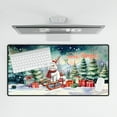 thumbnail image 4 of Merry Christmas Santa Reindeer Antlers Persian Sleigh Xmas Winter Holiday Desk Mat Full Keyboard Mouse Pad Cat Lover Kitten Owner Gifts Large Mousepad - 00023, 4 of 5