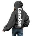 thumbnail image 6 of Shinyii Boys Pullover Hoodie Casual Letter Print Long Sleeve Sweatshirt, Grey, Sizes 2-12, 6 of 7