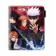 thumbnail image 1 of Cartera Jujutsus Kaisens con personajes de anime, delgada y plegable, de poliuretano, 1 of 2