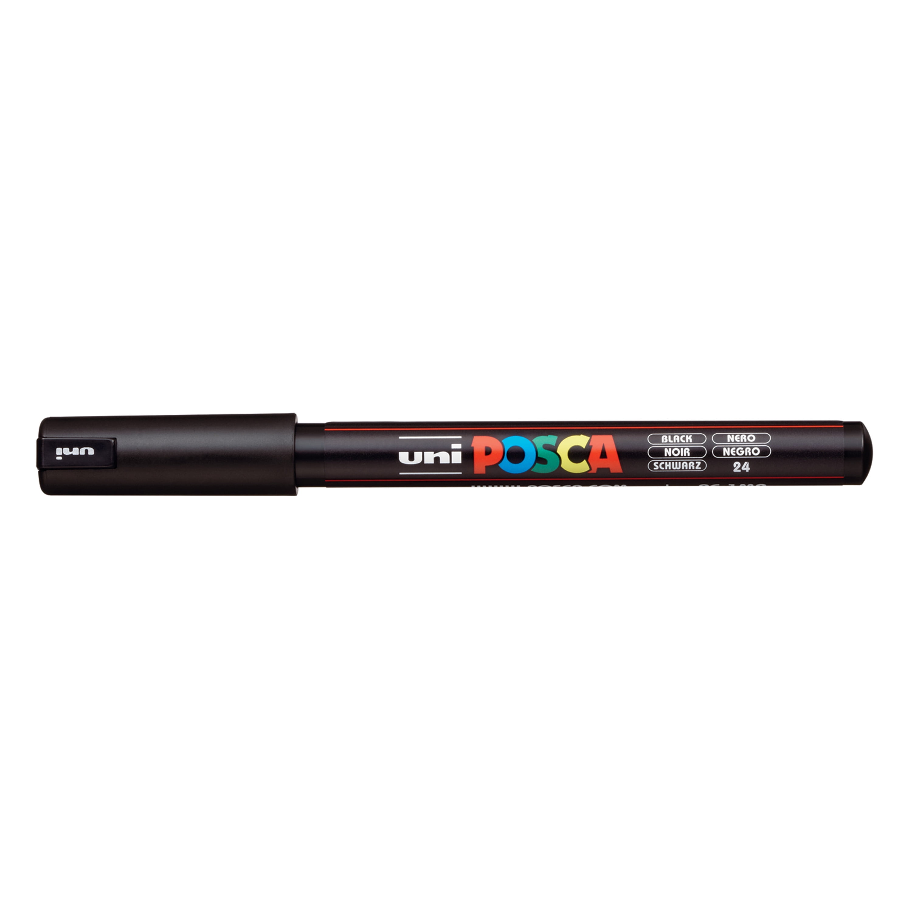 POSCA Paint Pen, PC-1MR Ultra-Fine Tip, Black photo image