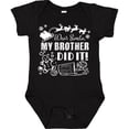 thumbnail image 3 of Inktastic Dear Santa, My Brother Did It Funny Christmas Boys or Girls Baby Bodysuit, 3 of 5