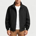 thumbnail image 3 of Outdoor Jackets for Men Thin Sports Waterproof Lightweight Windbreaker Casual Loose Climb Cycling Long Sleeve Hoodless Outwear Jackets with Pockets, 3 of 9