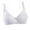 White, variant on Women Padded Push Up Bra Embroidered Lace Bra Add Cups Bra Underwire Embroidery Lace Bra 32-40B Brassiere Bra Push Up Bras