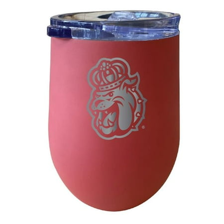 

R & R Imports ITWE-C-JMU20C James Madison Dukes 12 oz Insulated Wine Stainless Steel Tumbler Coral