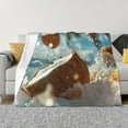 thumbnail image 1 of Fotbe Fresh Coconut Splash Manta de Franela con Estampado, Manta Ultrasuave para Cama, Sofá, Auto, Hipoalergénica y Antibolitas-40"x30", 1 of 6