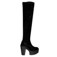 thumbnail image 2 of BOTA ALTA LEON MUJER NEGRO CHAROL 420 LEON 420p, 2 of 4