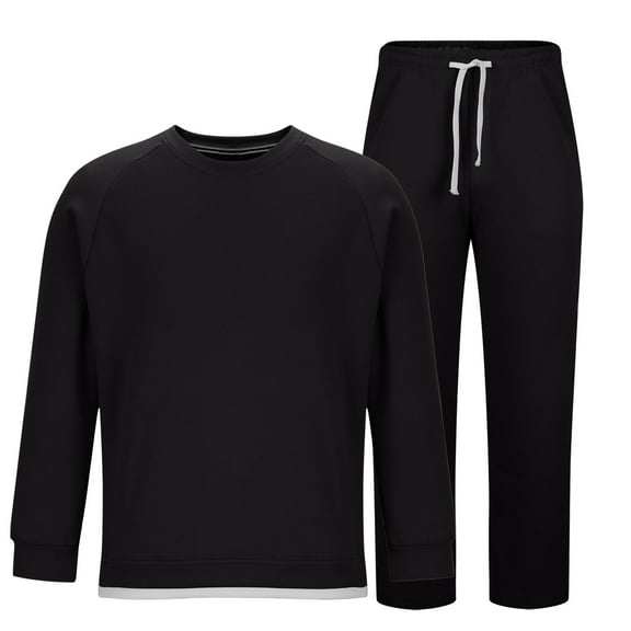 Dovford Men's Tracksuit Set 2 Piece Sweatsuits Casual Men's Athletic Sports Long Sleeve Pullover Jogging Suit Set