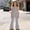 X-257Light Gray, variant on YMNXA Kids Girls Casual Pants Elastic Waist Solid Color Comfortable Stylish Flared Trousers For Daily Wear,Beige,3-4 Years