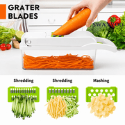 Swayvoo Mandoline Slicer Vegetable Chopper Safe Slicer Vegetable Dicer