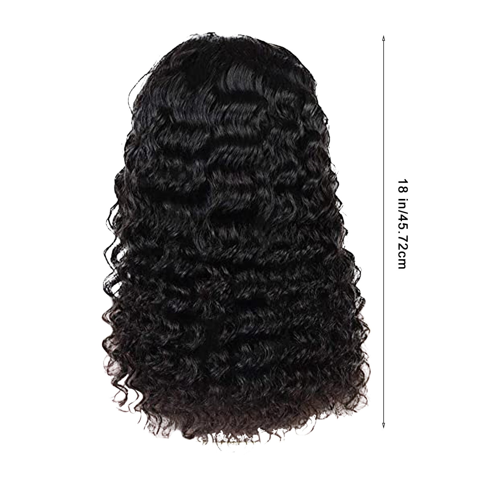 Qliuoazw Lace Front Human Hair Wigs Pre Plucked 150% Density Remy Curly