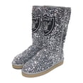 thumbnail image 3 of Women's Cuce  Black Las Vegas Raiders Tall Sequin Boots, 3 of 3