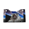 thumbnail image 2 of Picia Astronaut in Outer Space Pattern Long Tissue Box Cover,PVC Leather Triangle Holder,Tissue Box Holder with Magnetic Bottom,Facial Paper Organizer Dispenser-7.9"X4.9"X4.5", 2 of 9