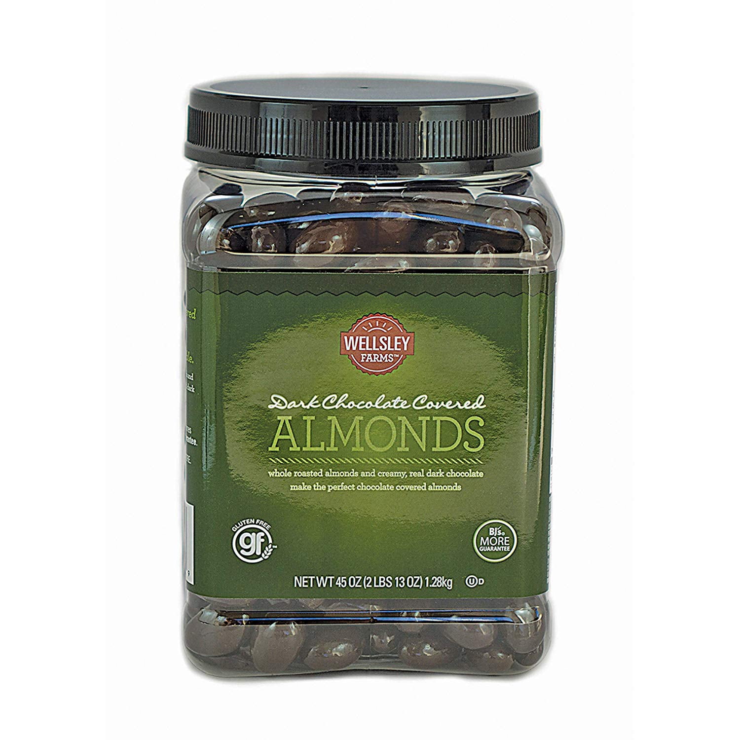 Dark Chocolate Covered Almonds, 45 oz. Wellsley Farms