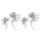 thumbnail image 1 of Monstrate Auriculares con cable In-Ear HiFi Estéreo Sonido Deportes Auriculares para correr Video MP4 Auriculares para teléfonos inteligentes Blanco Blanco transparente 2piezas, 1 of 6